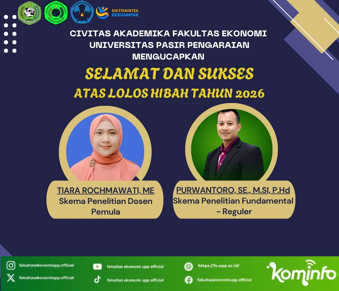 Bangga! Dua Dosen Fakultas Ekonomi Universitas Pasir Pengaraian Lolos Hibah Penelitian Tahun 2026